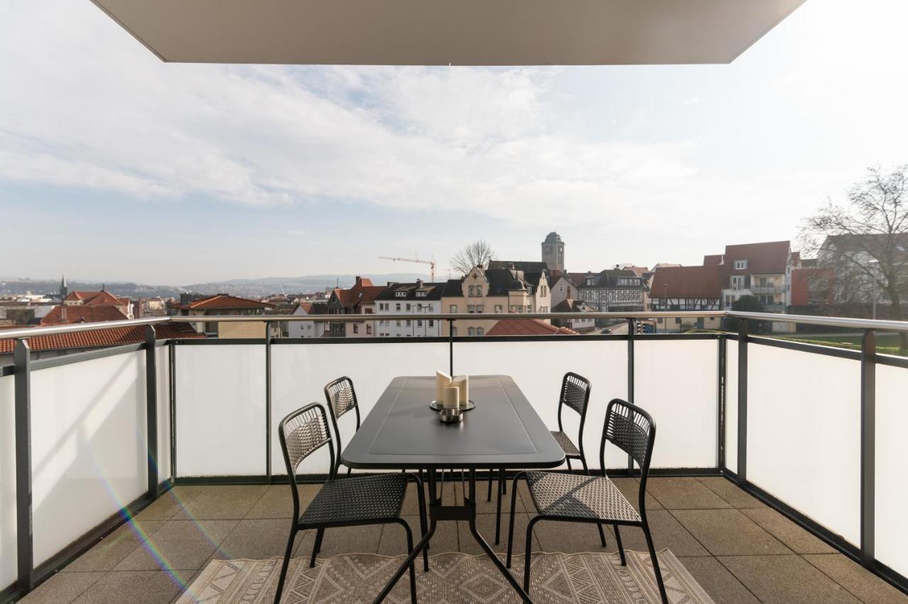 Dwellstay - Modernes Apartment I 55Qm I 2 Zimmer I Kueche I Bad I Terrasse I Tv I Wlan Bad Hersfeld Exterior photo